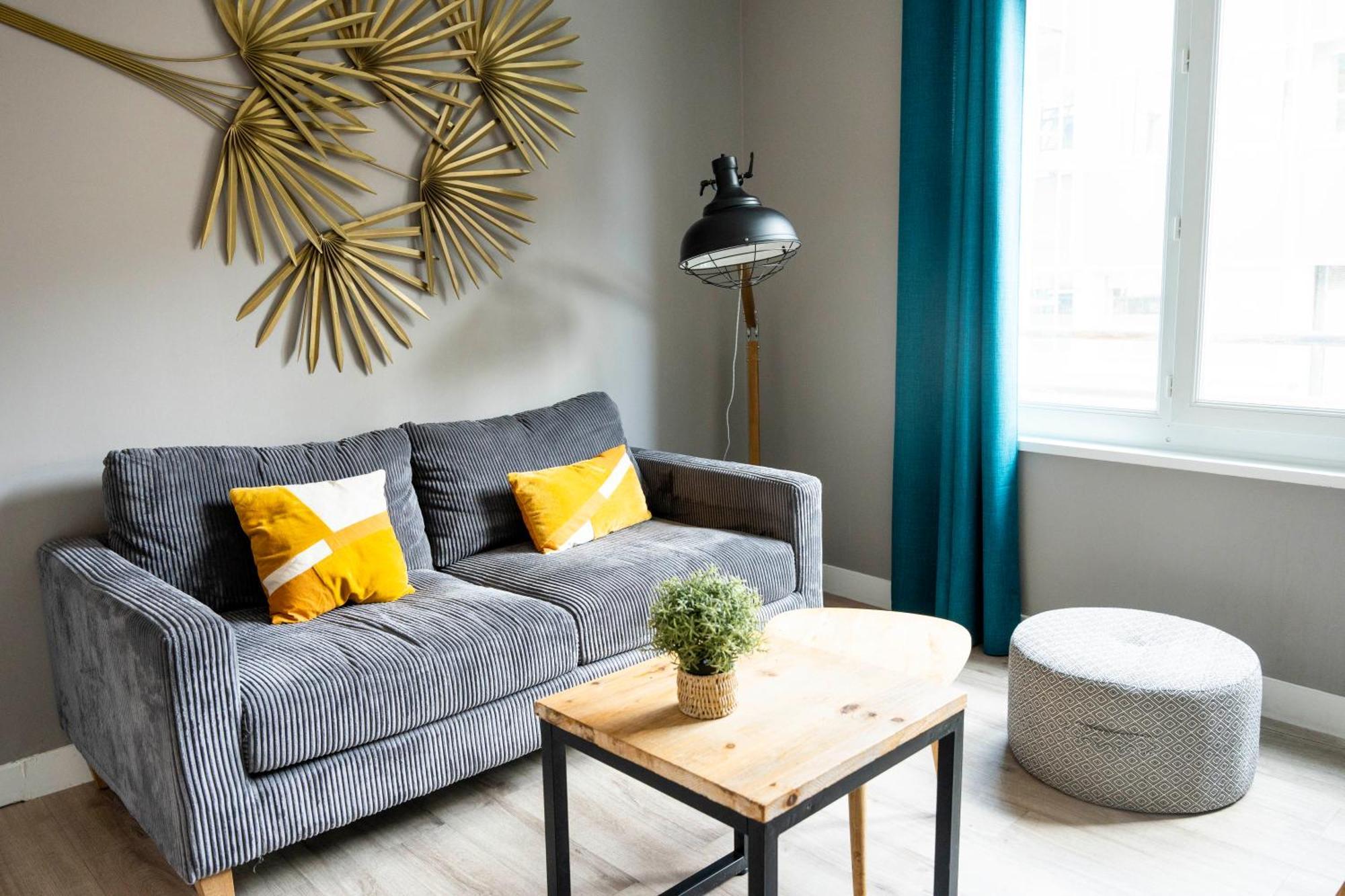 Charmant Appartement 4 Personnes En Centre-Ville Caen Buitenkant foto